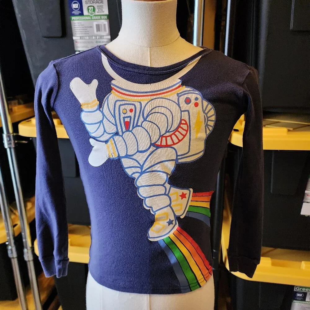 The Children's Place PJ Place Astronaut Long Sleeve Tee - Size 5T